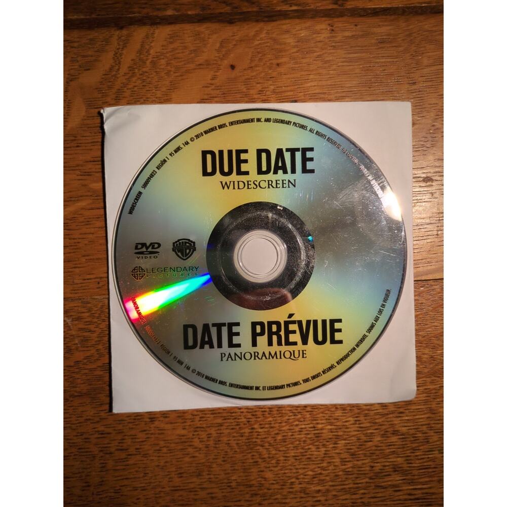 Due Date / Date Prévue - Disc Only